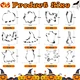 Ghosts cookie cutter